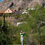 Skyline Country Club - Teeing off in the with golf homes in the background nested in the mountains