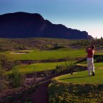 Starr Pass Golf Club - Teeing off on the Tucson Arizona golf course