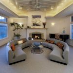 Sitting room off of the master bedroom of the luxury golf home in Tucson, Arizona